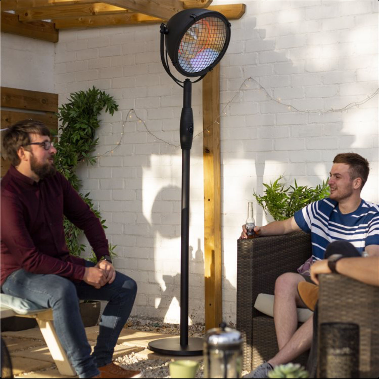 La Hacienda Vintage Searchlight Heater