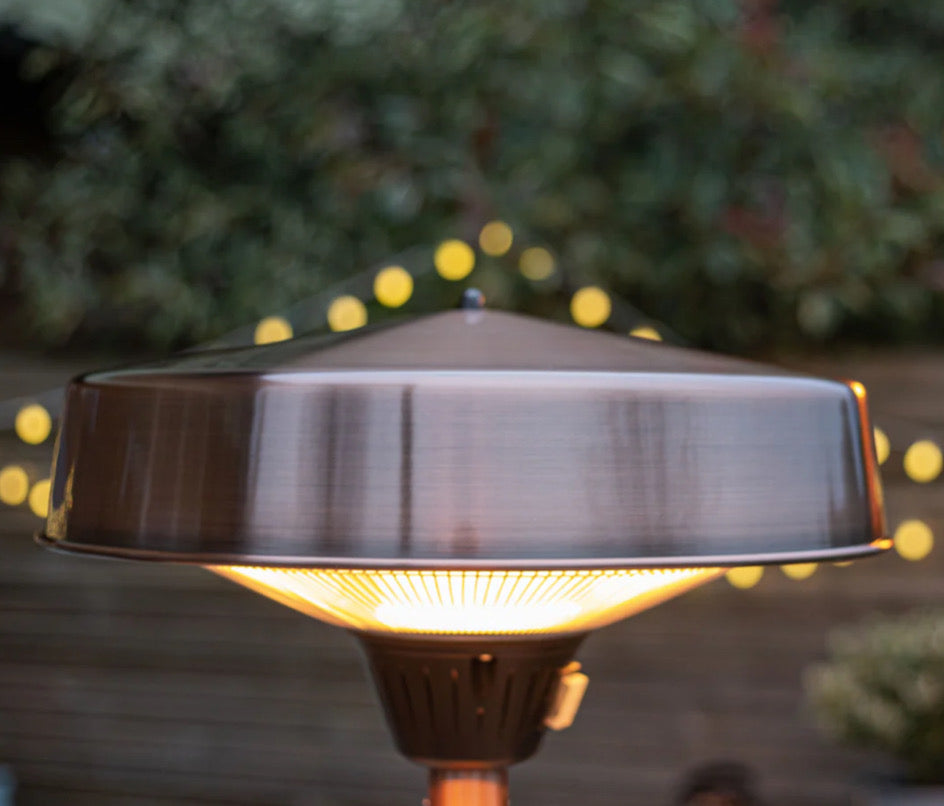 La Hacienda Copper Table Top Heater