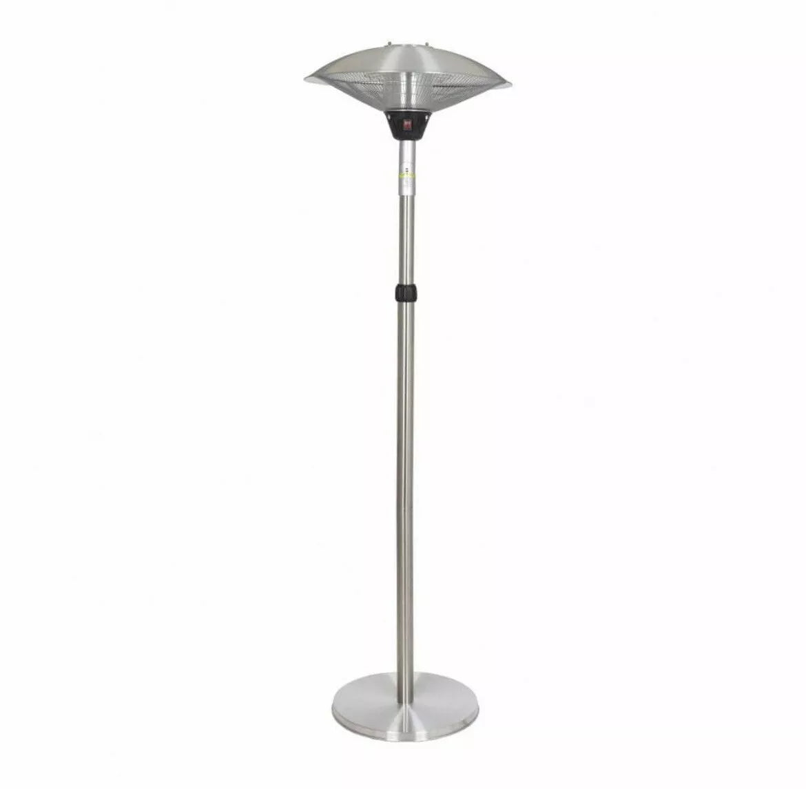 La Hacienda Silver Standing Heater