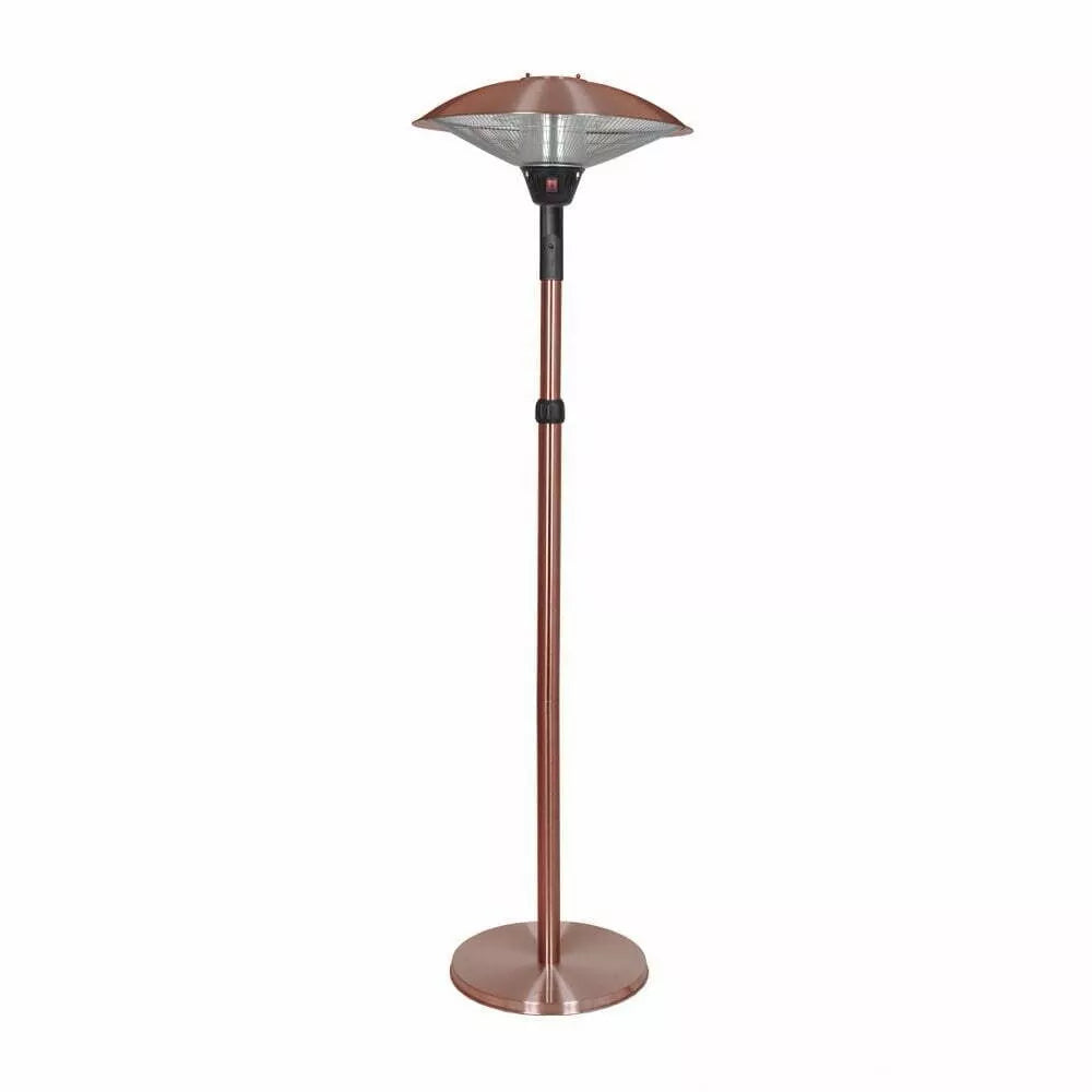 La Hacienda Silver Standing Heater