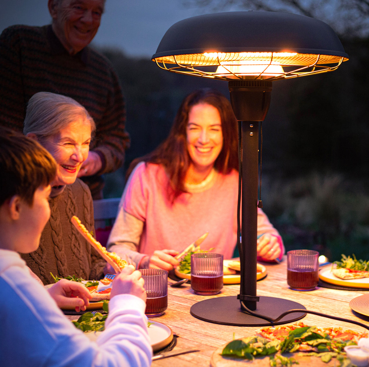 La Hacienda Industrial Tabletop Heater