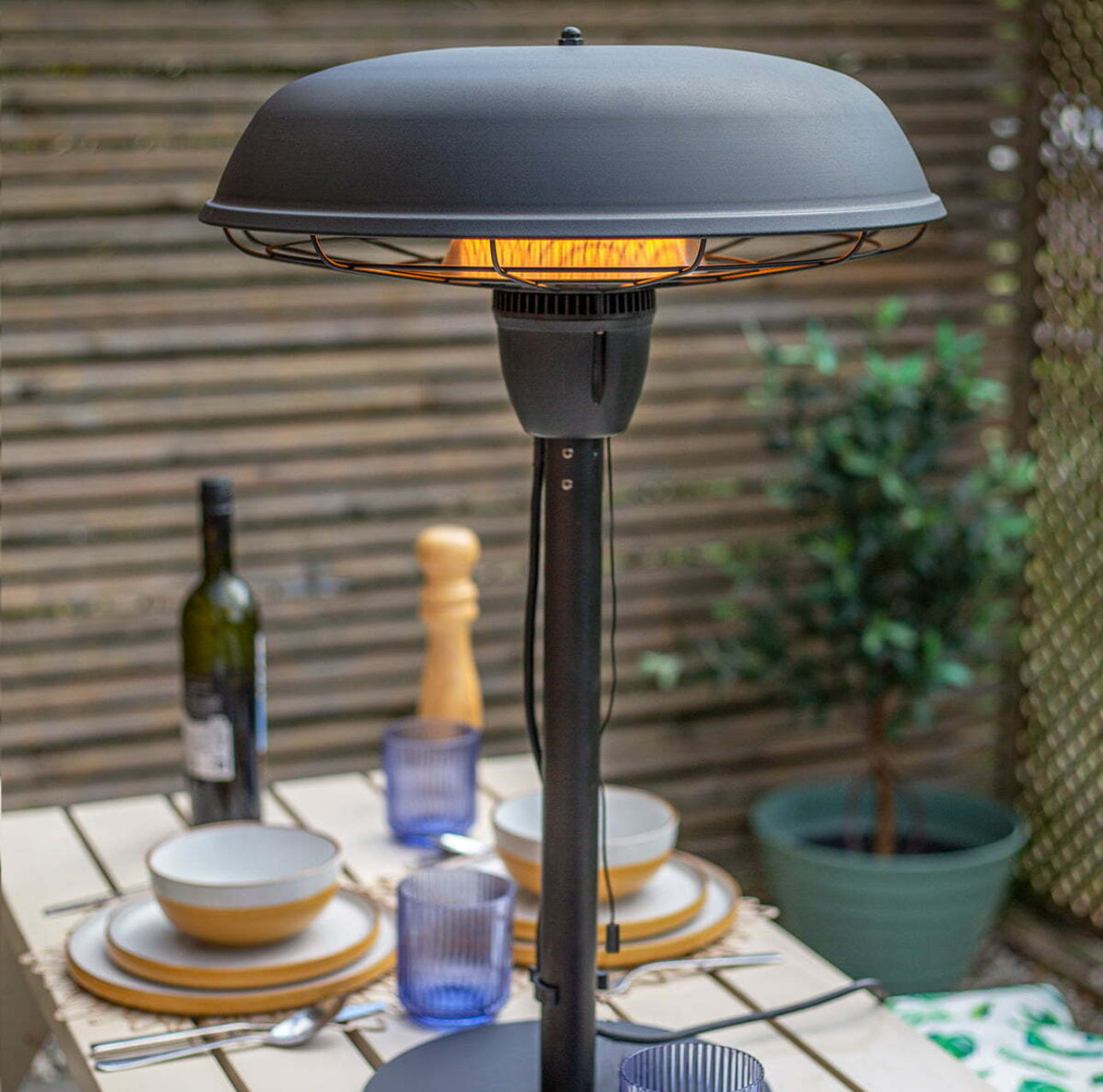 La Hacienda Industrial Tabletop Heater