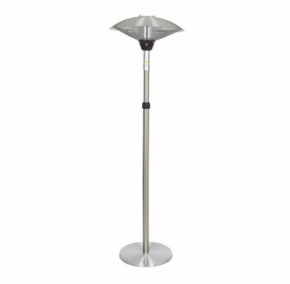 La Hacienda Silver Standing Heater
