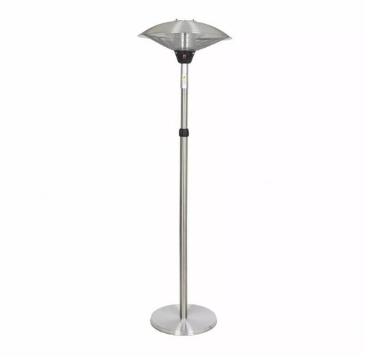 La Hacienda Silver Standing Heater