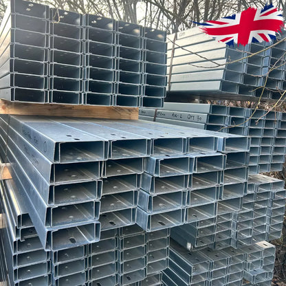 Galvanised Steel C Section Purlins 120x50x50mm